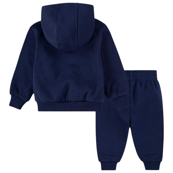 Nike Βρεφικές φόρμες σετ Club Chenille Po Hoody Jogger Set Nike Βρεφικές φόρμες σετ Club Chenille Po Hoody Jogger Set